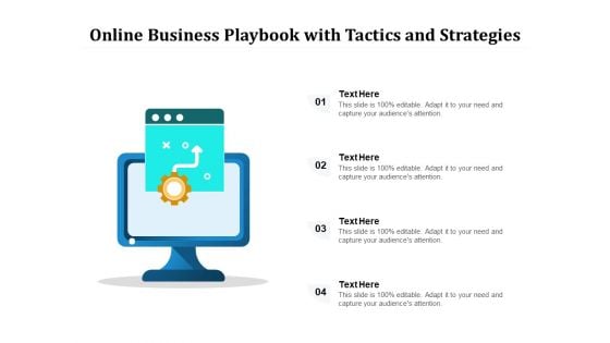 Online Business Playbook With Tactics And Strategies Ppt PowerPoint Presentation File Summary PDF