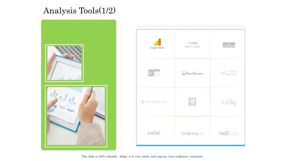 Online Business Program Analysis Tools Ppt Icon PDF