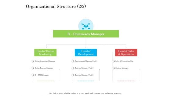 Online Business Program Organizational Structure Structure PDF