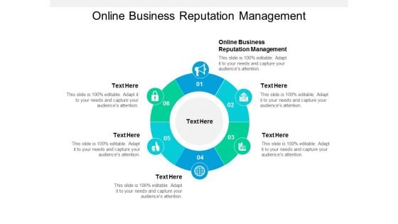 Online Business Reputation Management Ppt PowerPoint Presentation Outline Example Topics Cpb