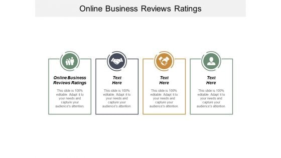 Online Business Reviews Ratings Ppt PowerPoint Presentation Portfolio Graphic Tips Cpb