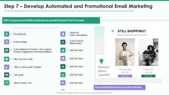 Online Business Strategy Playbook Step 7 Develop Automated And Promotional Email Marketing Download PDF Online Business Strategy Playbook Step 7 Develop Automated And Promotional Email Marketing Download PDF
