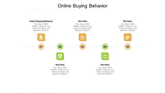 Online Buying Behavior Ppt PowerPoint Presentation Inspiration File Formats Cpb Pdf