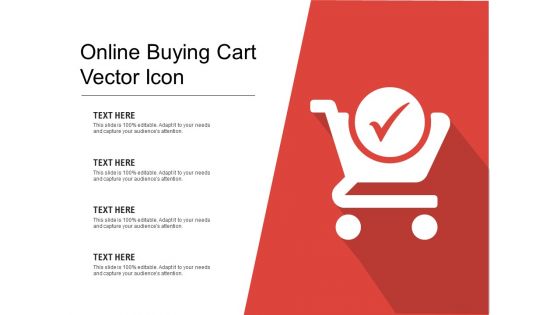Online Buying Cart Vector Icon Ppt PowerPoint Presentation Gallery Vector PDF
