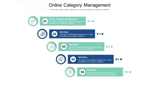 online category management ppt powerpoint presentation layouts icons cpb pdf