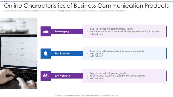 Online Characteristics Of Business Communication Products Elements PDF Online Characteristics Of Business Communication Products Elements PDF