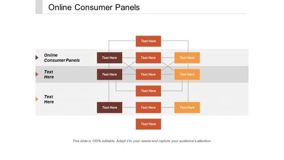 Online Consumer Panels Ppt PowerPoint Presentation Model Icon Cpb