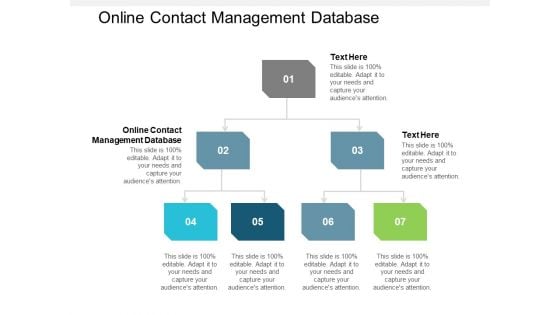 Online Contact Management Database Ppt PowerPoint Presentation File Show Cpb