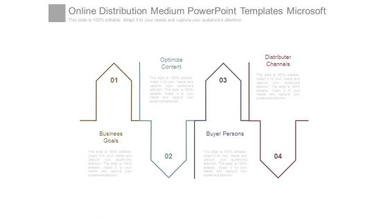 Online Distribution Medium Powerpoint Templates Microsoft
