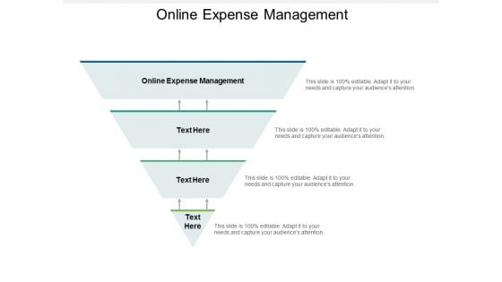 Online Expense Management Ppt PowerPoint Presentation File Graphics Template Cpb