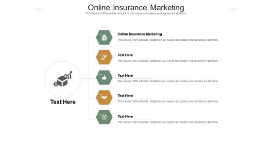 Online Insurance Marketing Ppt PowerPoint Presentation Outline Visuals Cpb Pdf