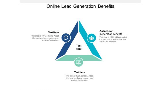 Online Lead Generation Benefits Ppt PowerPoint Presentation Outline Microsoft