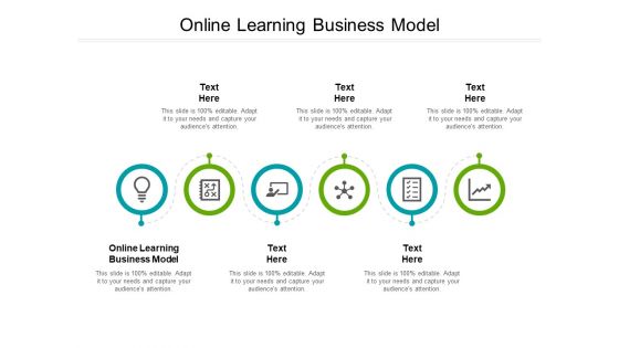 Online Learning Business Model Ppt PowerPoint Presentation Professional Portfolio Cpb Pdf