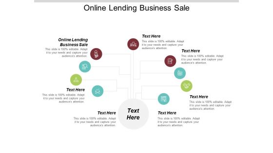 Online Lending Business Sale Ppt PowerPoint Presentation Outline Slideshow Cpb