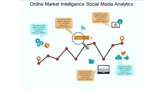Online Market Intelligence Social Media Analytics Ppt PowerPoint Presentation Infographics Themes
