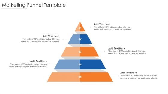 Online Marketing Approach And Execution Marketing Funnel Template Professional PDF