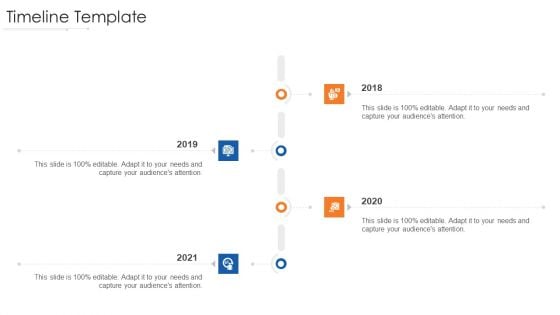 Online Marketing Approach And Execution Timeline Template Guidelines PDF