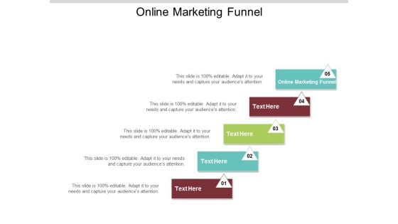 Online Marketing Funnel Ppt PowerPoint Presentation Diagram Graph Charts Cpb