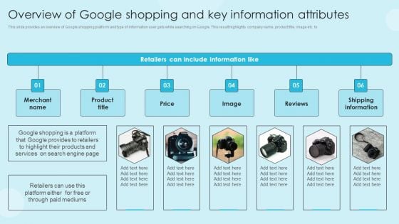 Online Marketing Techniques For Acquiring Clients Overview Of Google Shopping Ideas PDF