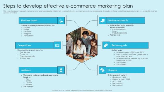 Online Marketing Techniques For Acquiring Clients Steps To Develop Effective Ecommerce Template PDF Online Marketing Techniques For Acquiring Clients Steps To Develop Effective Ecommerce Template PDF
