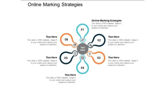Online Marking Strategies Ppt PowerPoint Presentation Icon Structure Cpb