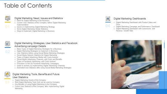 Online Merchandising Techniques To Enhance Conversion Rate Table Of Contents Summary PDF