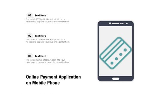 Online Payment Application On Mobile Phone Ppt PowerPoint Presentation Layouts Inspiration PDF