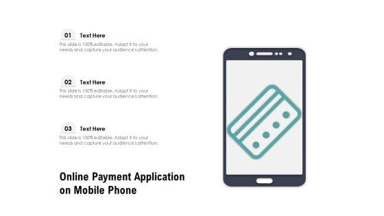 Online Payment Application On Mobile Phone Ppt PowerPoint Presentation Layouts Inspiration PDF