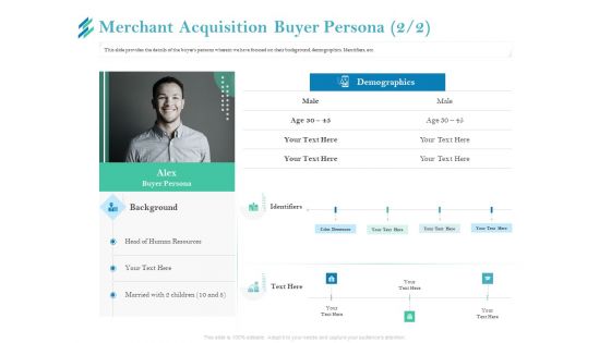Online Payment Platform Merchant Acquisition Buyer Persona Background PDF Online Payment Platform Merchant Acquisition Buyer Persona Background PDF