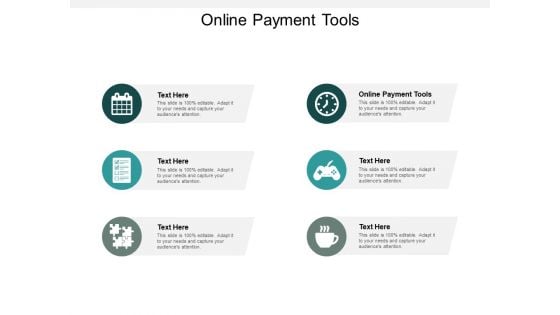 Online Payment Tools Ppt PowerPoint Presentation Icon Example Topics Cpb