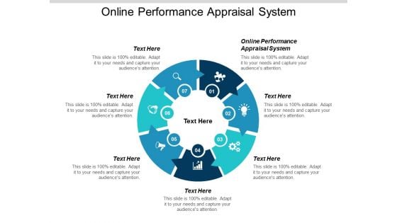 Online Performance Appraisal System Ppt Powerpoint Presentation Gallery Mockup Cpb