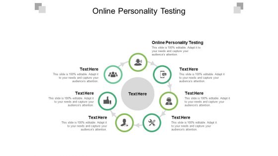 Online Personality Testing Ppt PowerPoint Presentation Ideas Professional Cpb Pdf