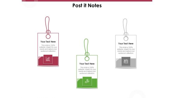 Online Product Planning Post It Notes Ppt Summary Example File PDF