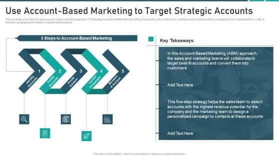 Online Promotion Playbook Use Account Based Marketing To Target Strategic Accounts Professional PDF