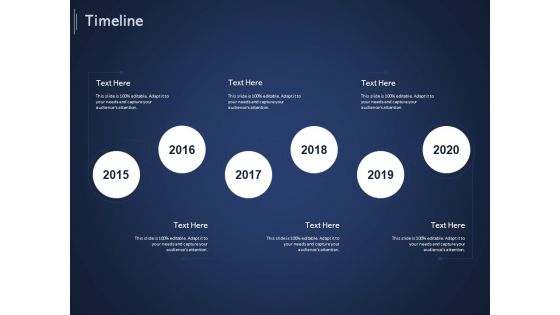 Online Promotional Marketing Frameworks Timeline Ppt Good PDF