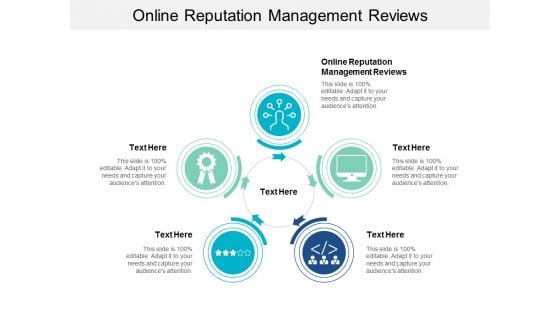 Online Reputation Management Reviews Ppt PowerPoint Presentation Infographics Cpb