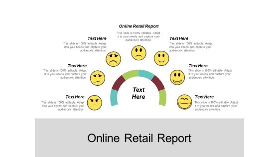 Online Retail Report Ppt PowerPoint Presentation Slides Gallery Cpb