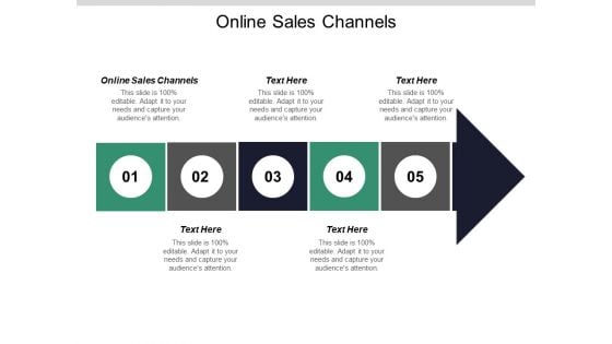 Online Sales Channels Ppt PowerPoint Presentation Infographics Grid Cpb