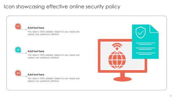 Online Security Ppt PowerPoint Presentation Complete Deck With Slides Slide22