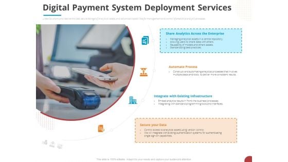 Online Settlement Revolution Digital Payment System Deployment Services Summary PDF Online Settlement Revolution Digital Payment System Deployment Services Summary PDF