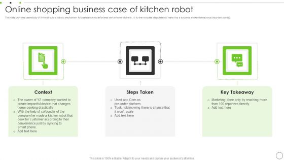 Online Shopping Business Case Of Kitchen Robot Ppt PowerPoint Presentation File Example File PDF Online Shopping Business Case Of Kitchen Robot Ppt PowerPoint Presentation File Example File PDF