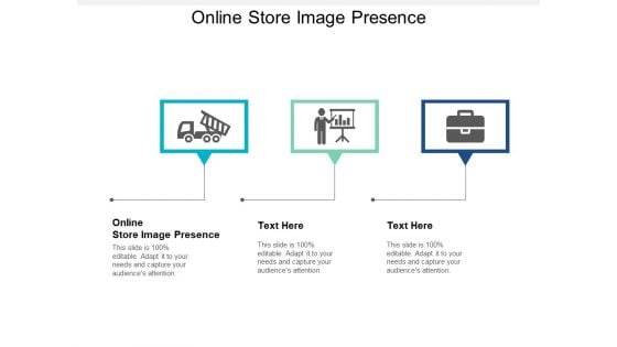 Online Store Image Presence Ppt PowerPoint Presentation Professional Vector Cpb