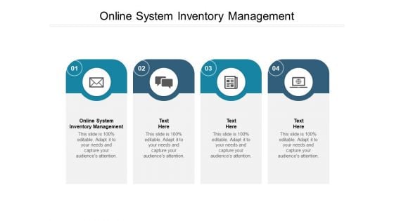 Online System Inventory Management Ppt PowerPoint Presentation Layouts Designs Download Cpb