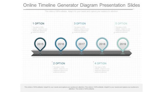 Online Timeline Generator Diagram Presentation Slides Online Timeline Generator Diagram Presentation Slides