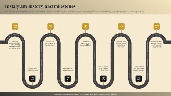 Online Video Model Company Profile Instagram History And Milestones Ideas PDF Online Video Model Company Profile Instagram History And Milestones Ideas PDF