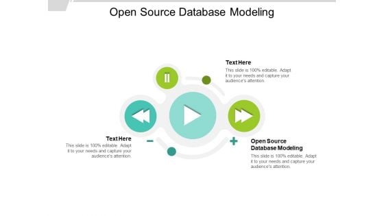 Open Source Database Modeling Ppt PowerPoint Presentation Pictures Template Cpb