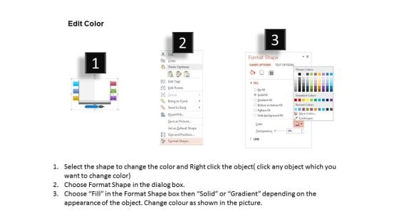 Open Text Books With Icons Powerpoint Template