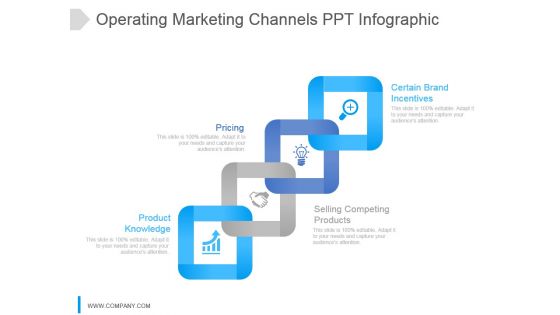 Operating Marketing Channels Ppt Infographic
