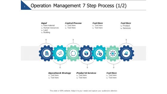 Operation Management Strategy Step Process Management Ppt PowerPoint Presentation Show Example