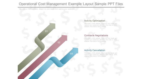 Operational Cost Management Example Layout Sample Ppt Files